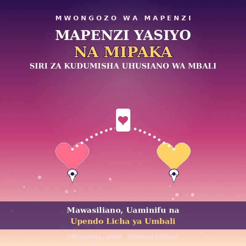 MAPENZI YASIYO NA MIPAKA — Siri za Kudumisha Uhusiano wa Mbali