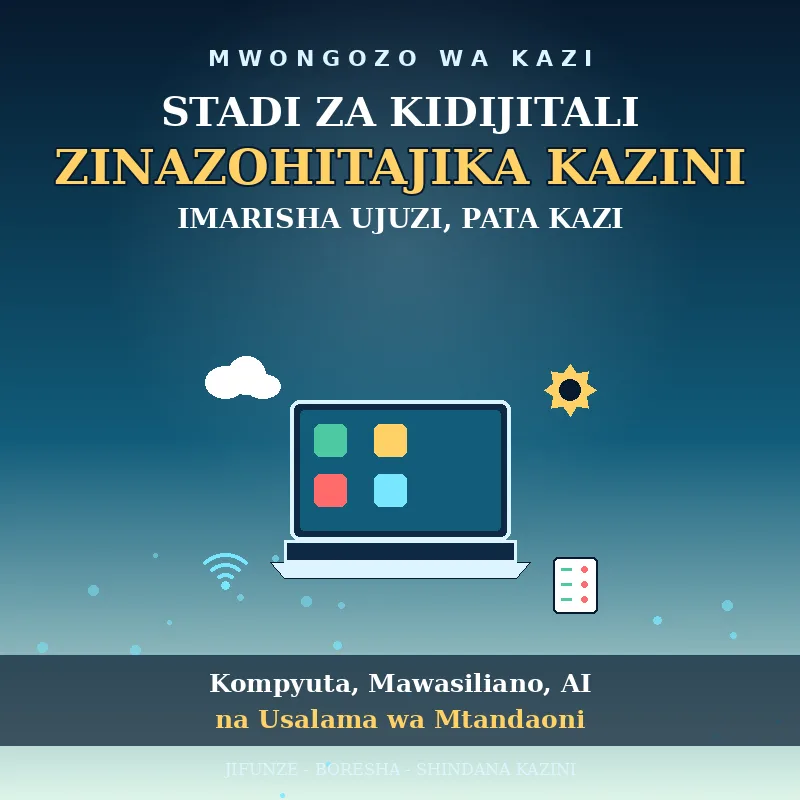 STADI ZA KIDIJITALI ZINAZOHITAJIKA KAZINI — Imarisha Ujuzi, Pata Kazi